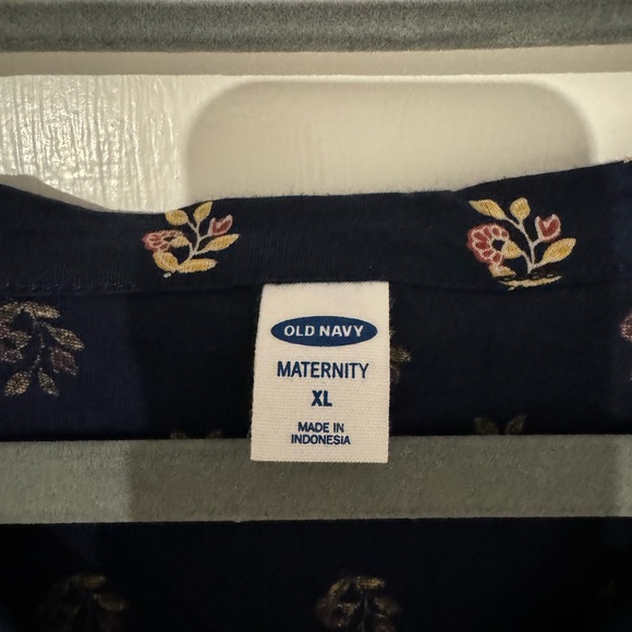 Old Navy Maternity V Neck tie tunic size XL - Picture 4 of 5